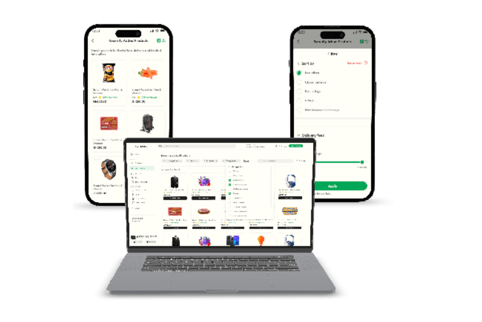 ShaQ App Responsive E-Commerce Super-App Web